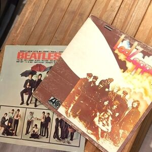 Beatles and Zeppelin Album Covers